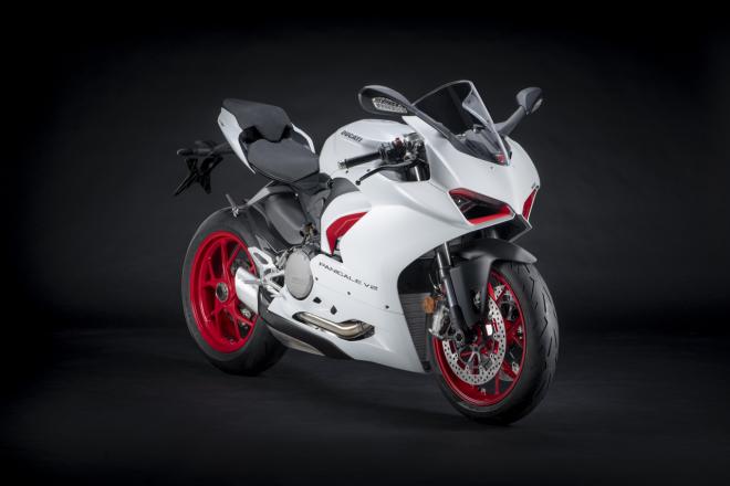 Ducati Panigale V2 now offered in white image