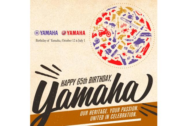 Yamaha celebrates 65th anniversary image