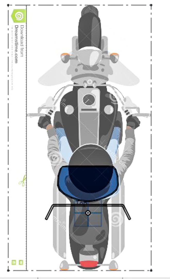 An engineer simulates airflow on backride shield and proves shield useless image