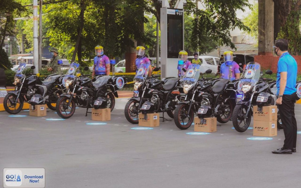 Manila City traffic enforcers get Suzuki Gixxer 150s