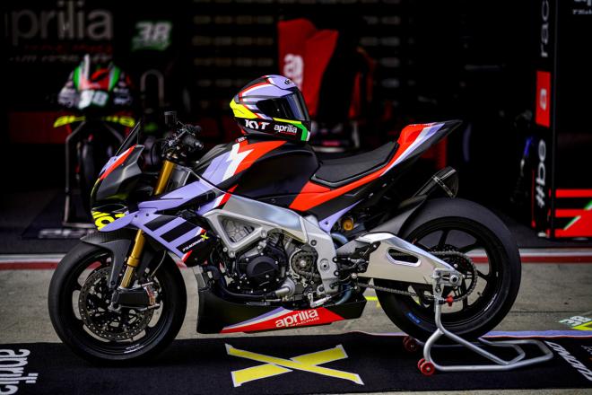 221 HP Aprilia Tuono V4 X is lighter than a CBR250 image