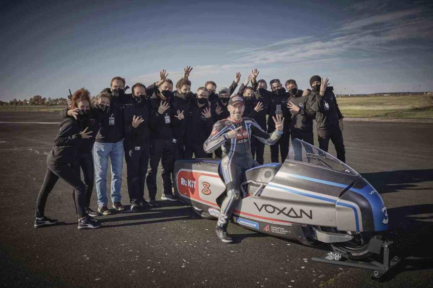 This electric motorcycle can hit 408 km/h image