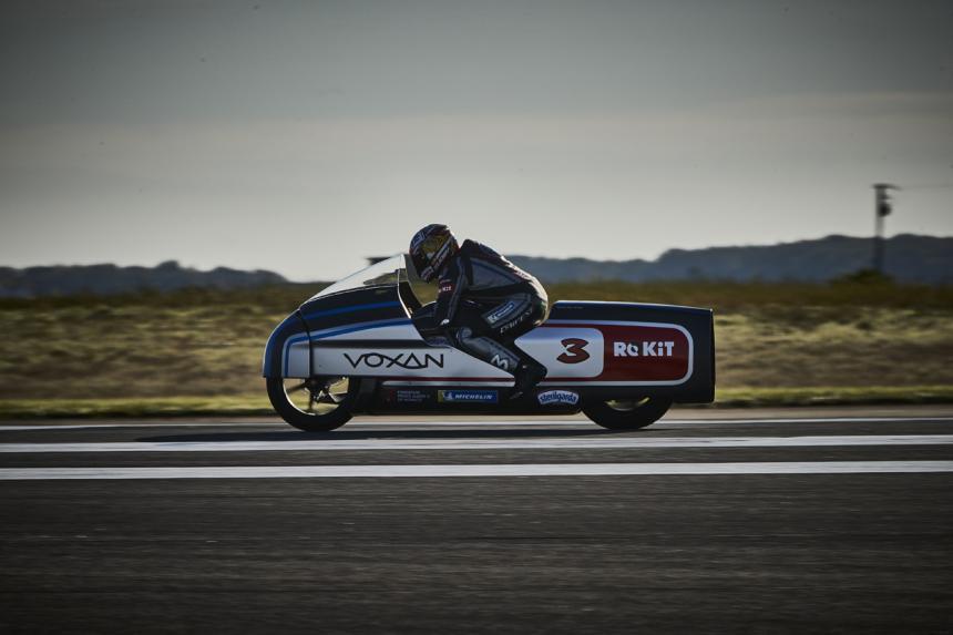 This electric motorcycle can hit 408 km/h image