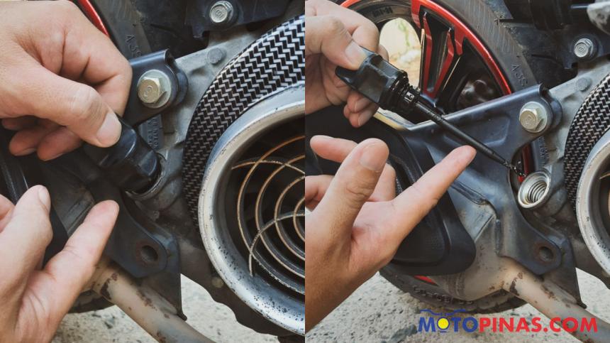 How to: Flush oil and other fluids from a flooded motorcycle image