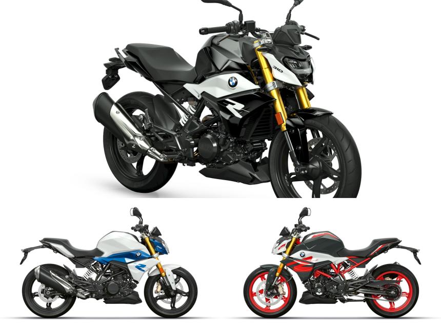 BMW updates the G 310 R image