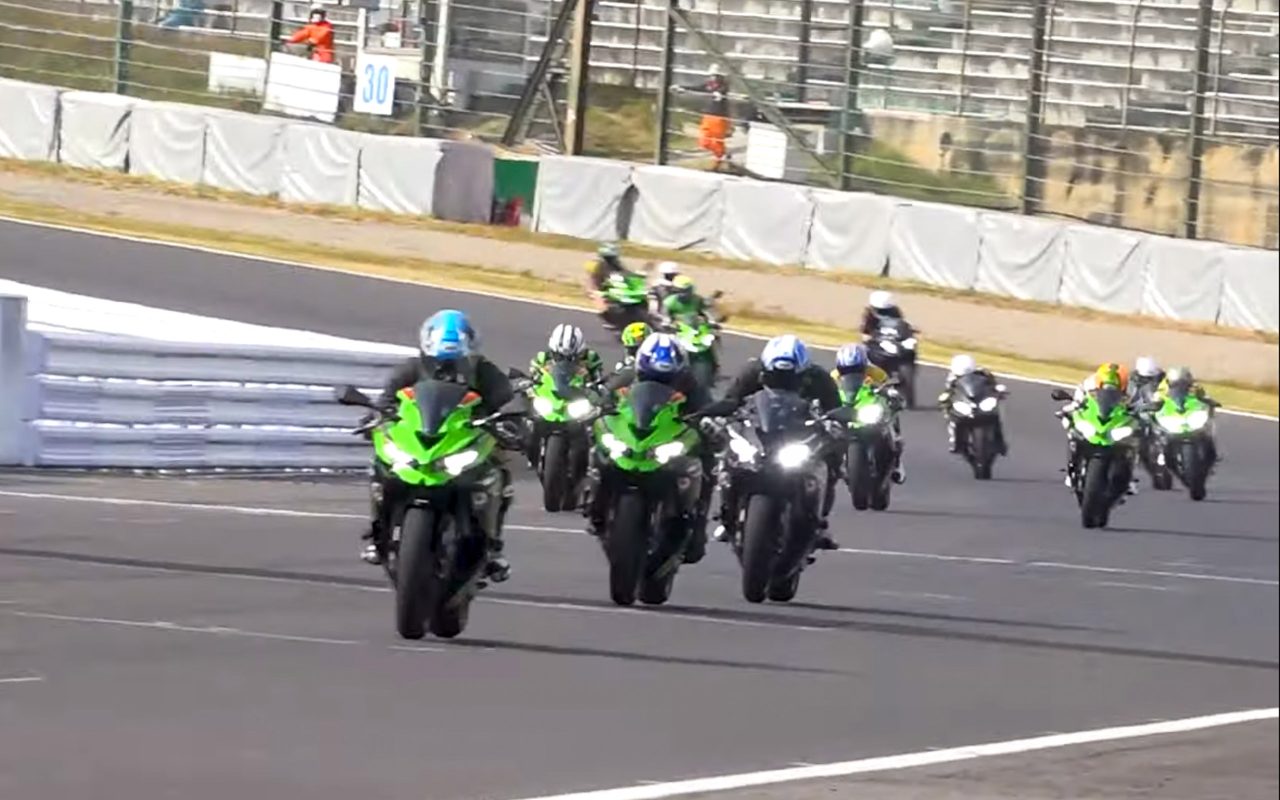 Kawasaki kicks off Ninja Team Green ZX-25R Cup