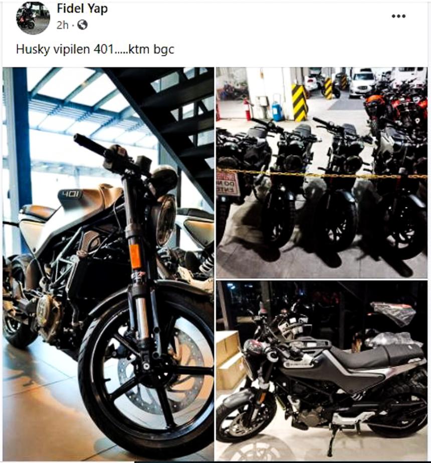 Husqvarna now in the PH, but where’s the official launch? image