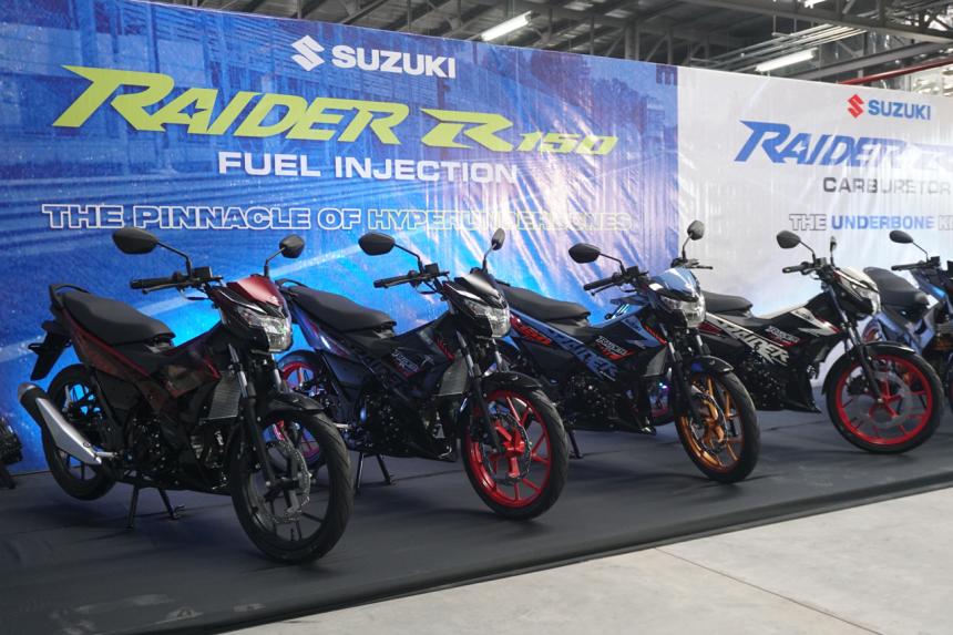 Suzuki unveils new colors for Raider R150 image