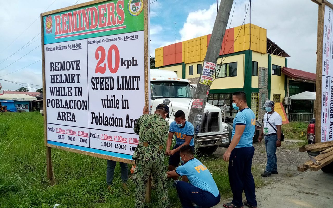 Agusan del Sur town bans helmets for 'public safety'