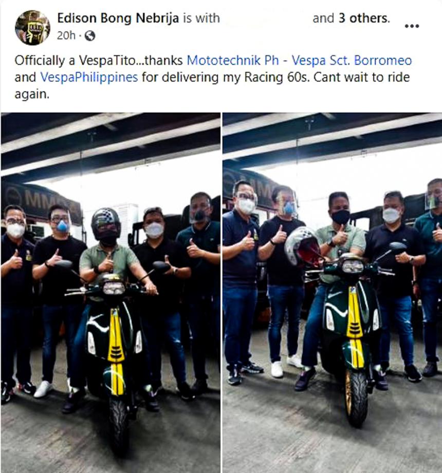 EDSA boss now a