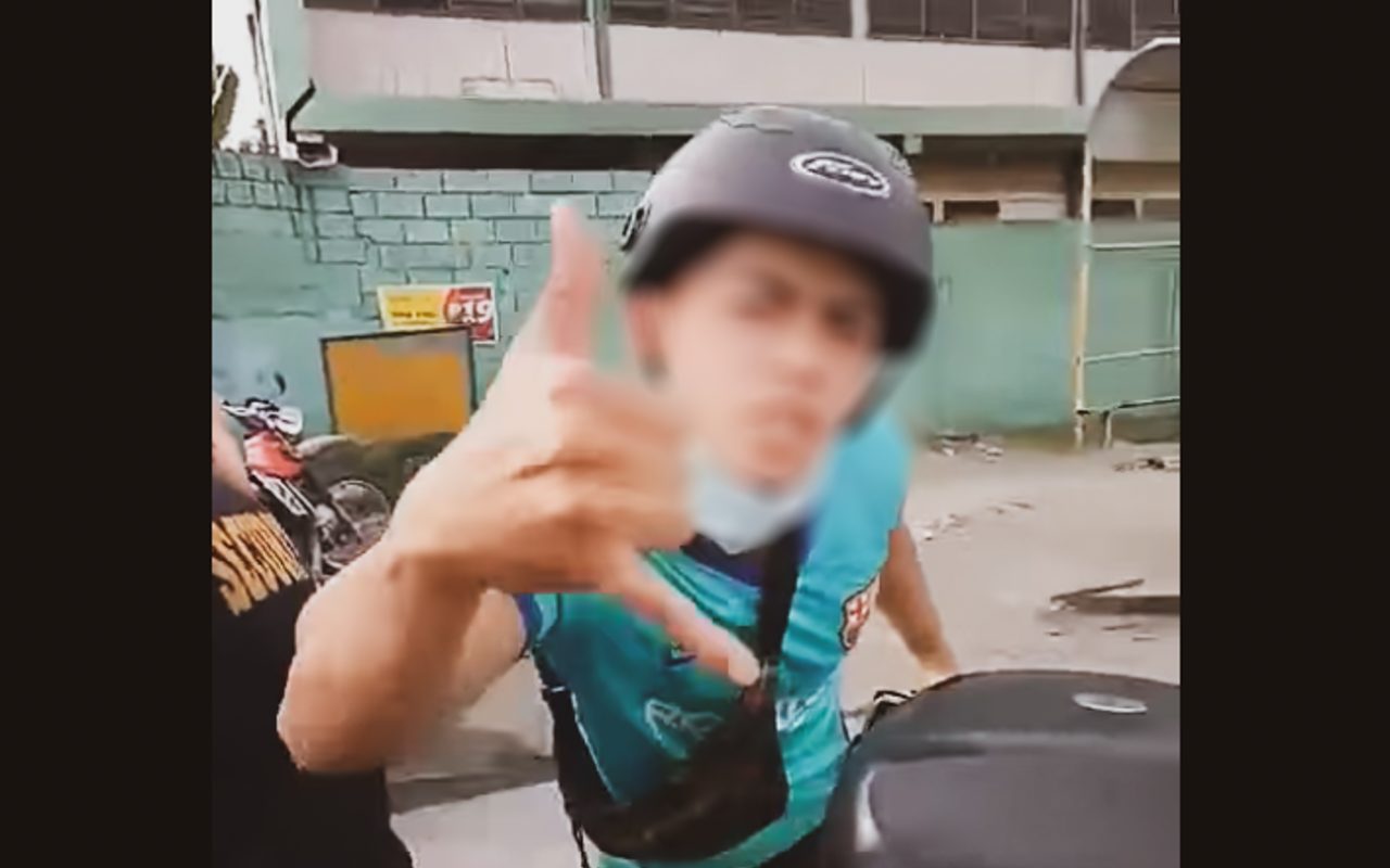 ‘Yung backride ang may violation, hindi ako’