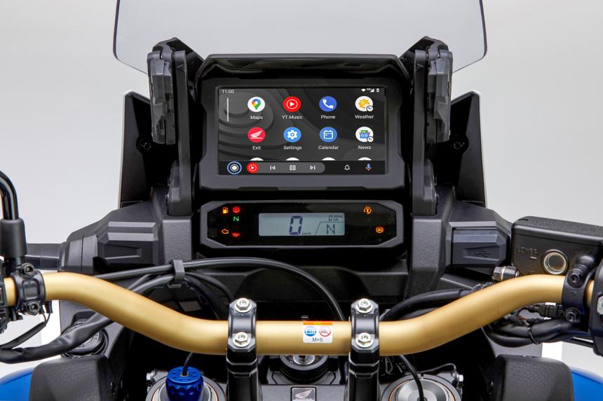 Honda Africa Twin can now be updated with Android Auto image