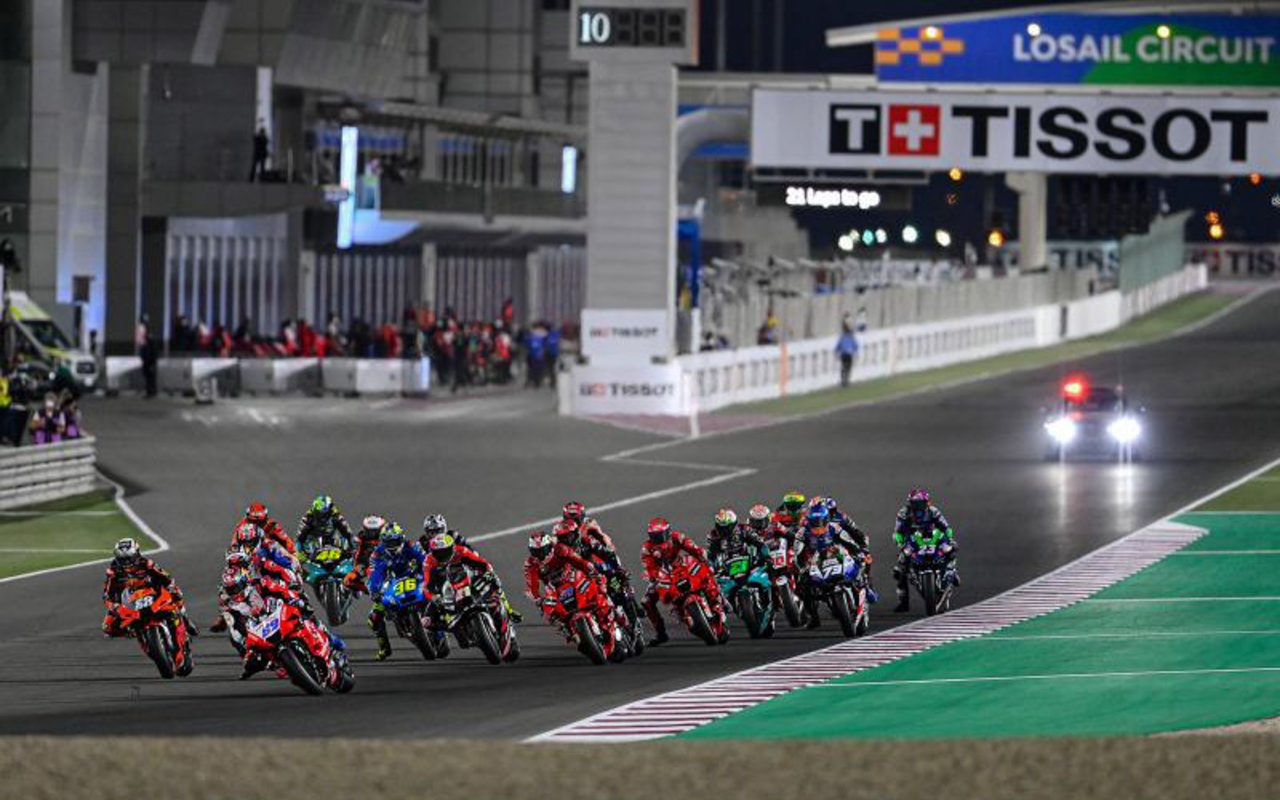 Closest top 15 ever recorded at MotoGP Qatar Grand Prix