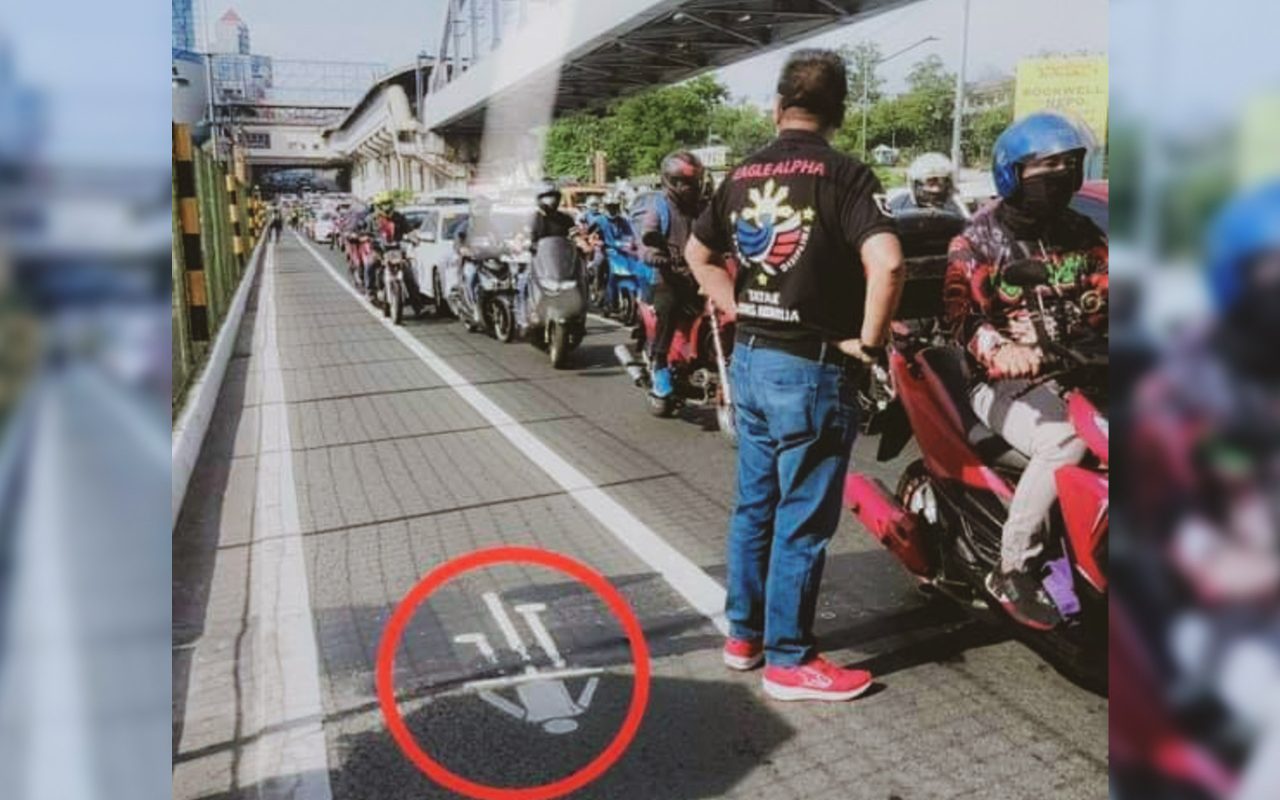 Riding on this lane could cost you up to PhP1,000