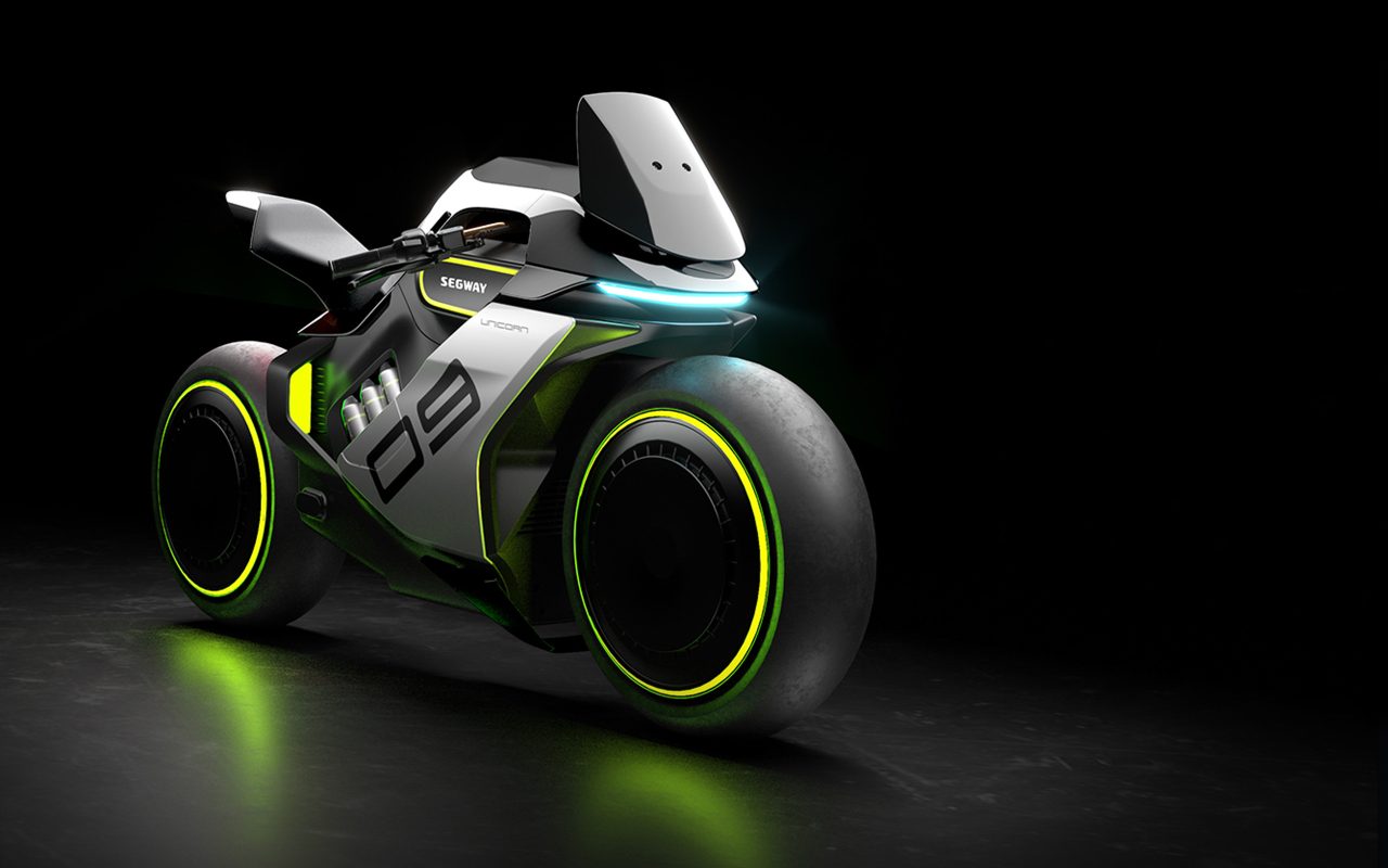 Segway reveals electric-hydrogen hybrid supersport