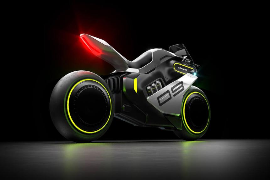 Segway reveals electric-hydrogen hybrid supersport image
