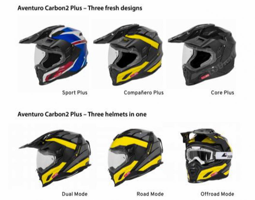 Ride out on your adventure bike with these cool helmets from Touratech image