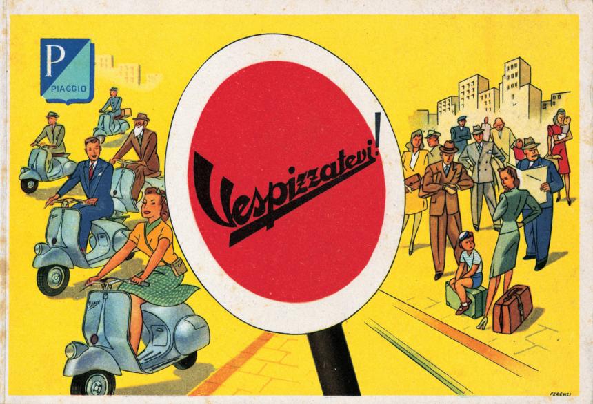 From duck to wasp: Vespa turns 75 years old image