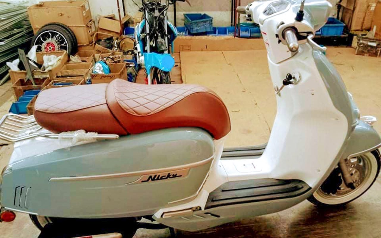 Upcoming Bristol 300cc scooter leaked