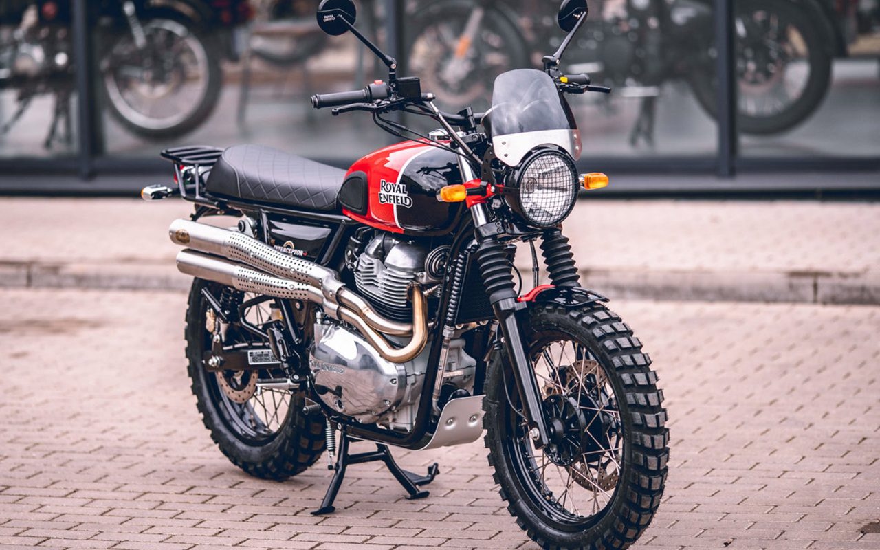 Royal Enfield working on scrambler model