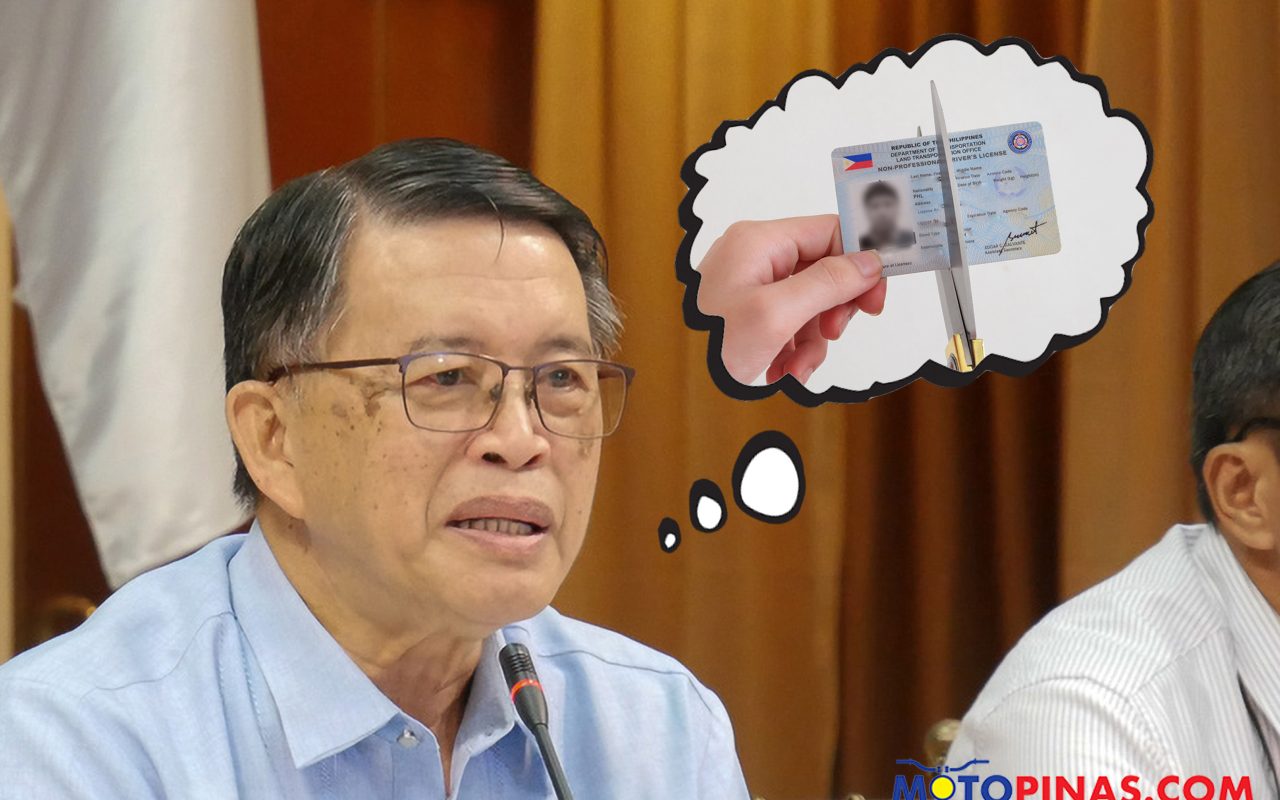 Only the LTO chief can revoke a driver’s license