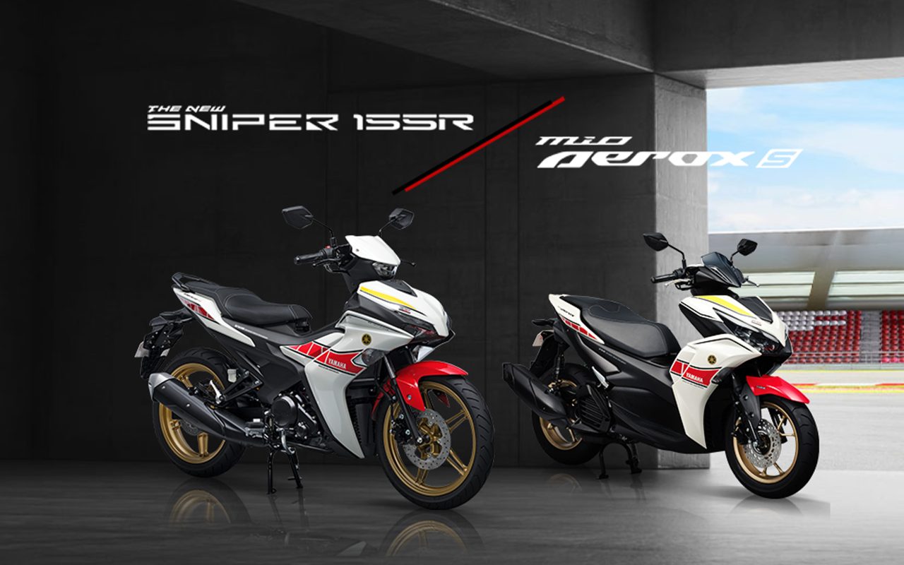 Yamaha Philippines reveals WGP Anniversary Sniper and Aerox