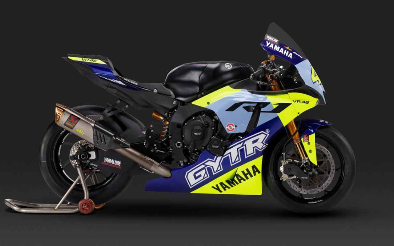 Yamaha celebrates Valentino Rossi's career with R1 GYTR VR46 Tribute