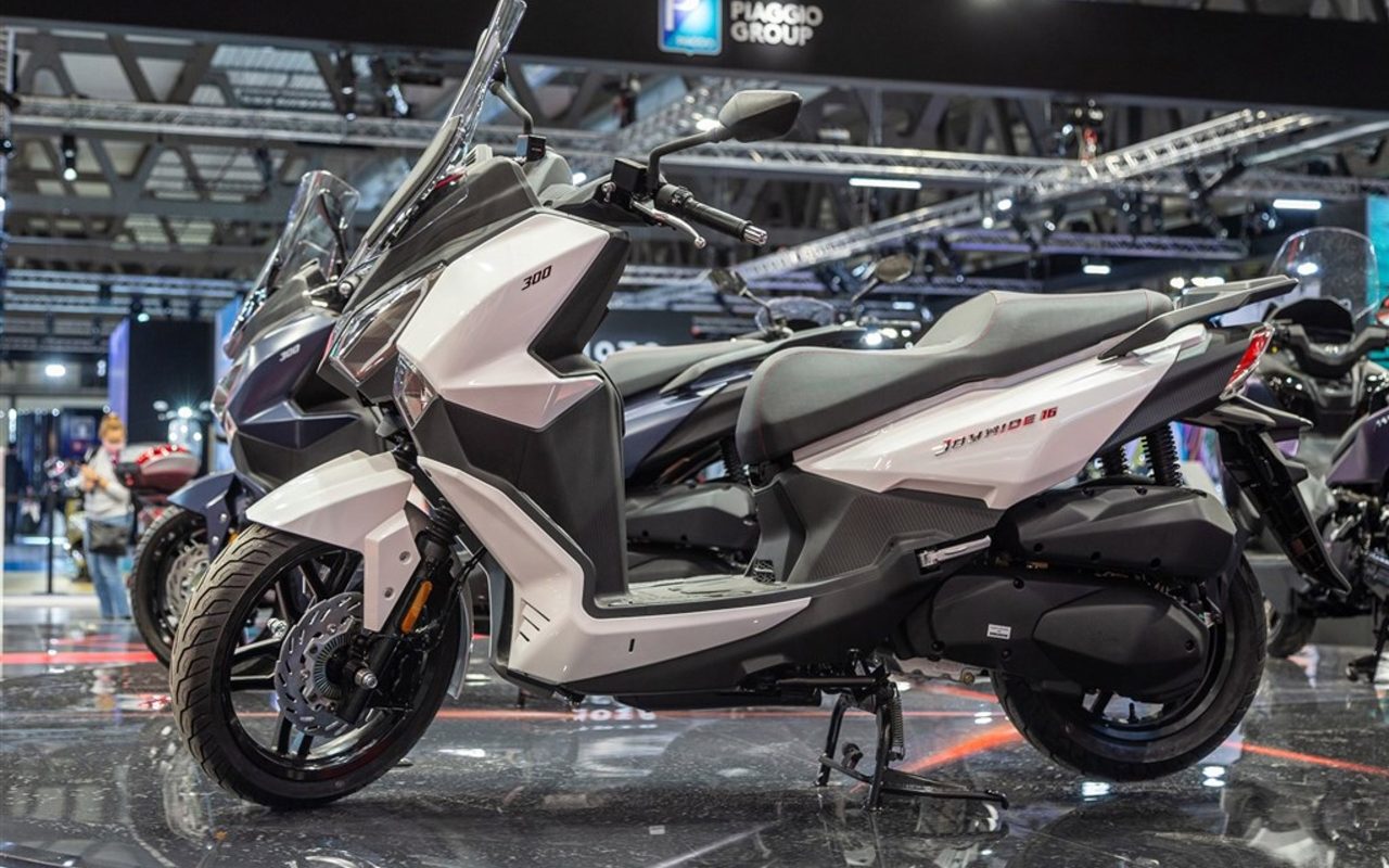 SYM introduces Joyride 300 with 16-inch wheels