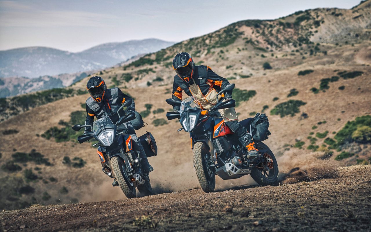 KTM updates 390 ADV, no wire wheel option