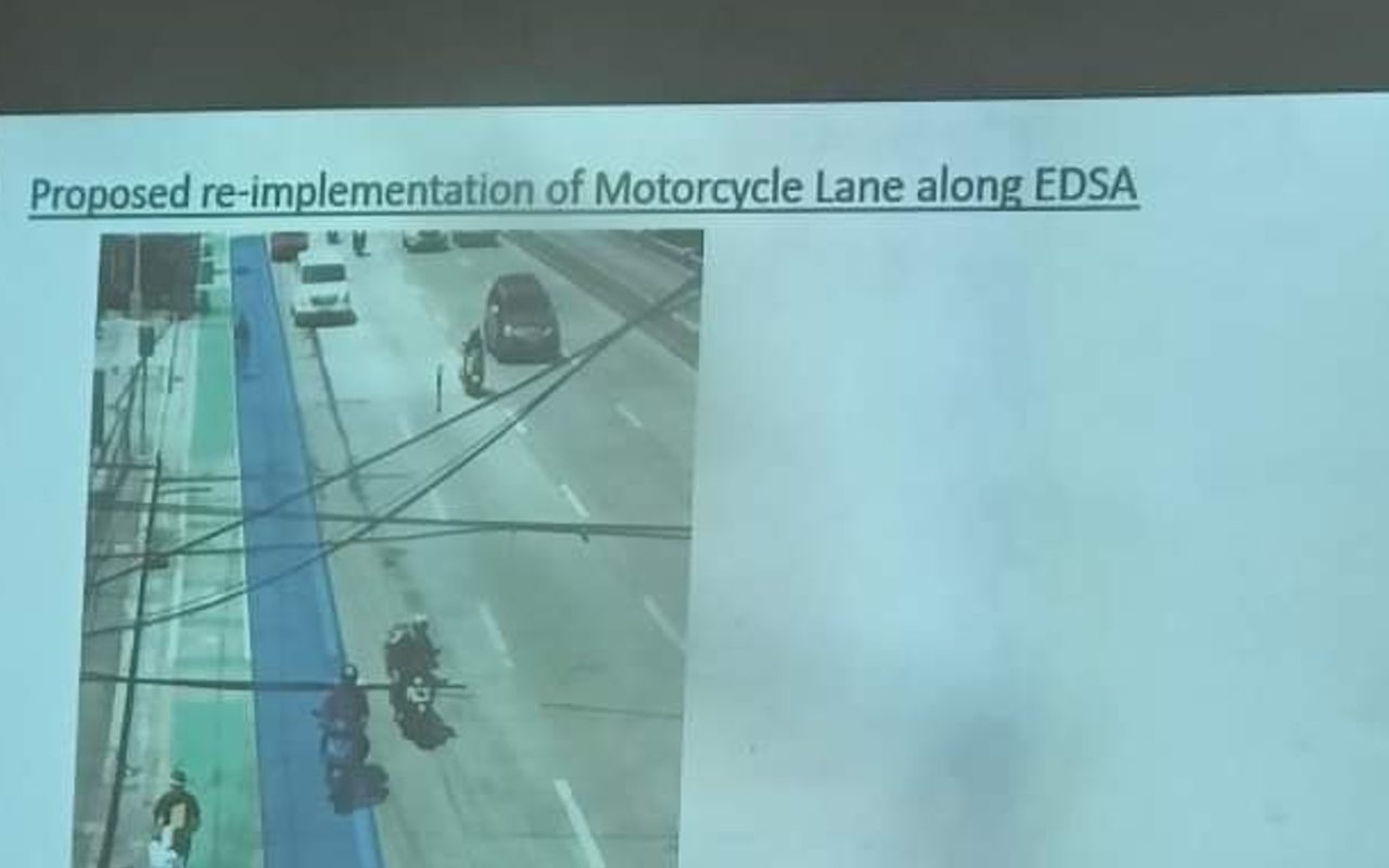 MMDA considering reimplementation of motorcycle lanes