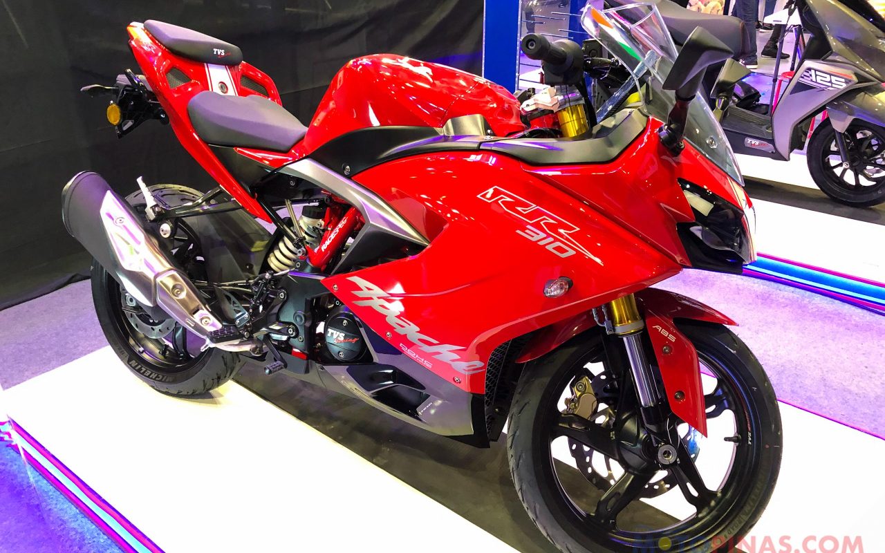 TVS Apache RR 310 in the PH, SRP PHP230K