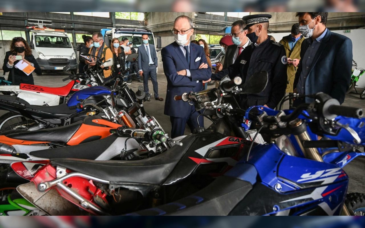 Police confiscate 1,800 motorcycles of ‘kamote’ riders in France