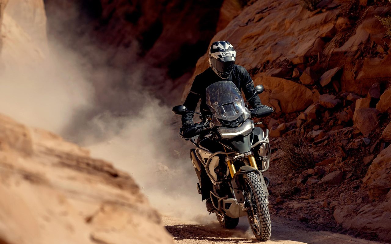 New Triumph Tiger 1200 Rally Pro/Explorer debuts at Splenduro
