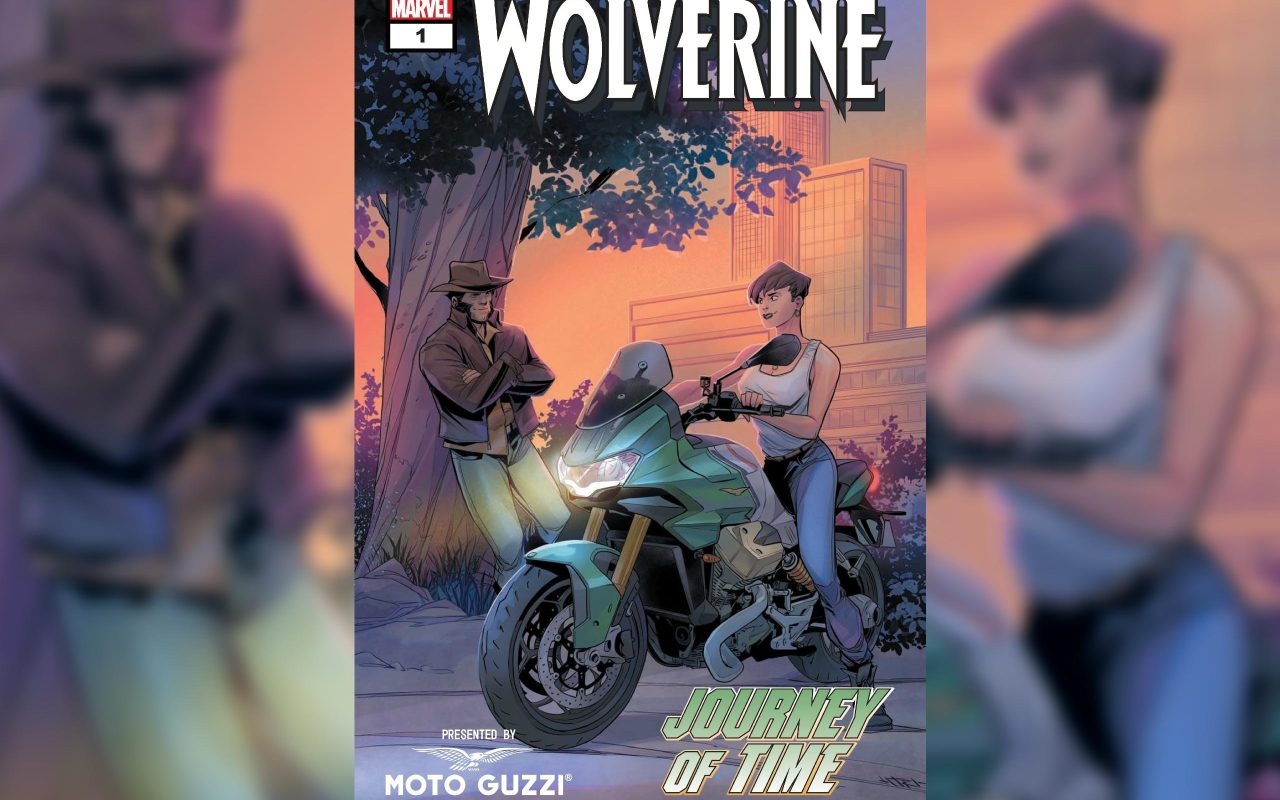 LOOK: Moto Guzzi V100 stars in a new Wolverine story line