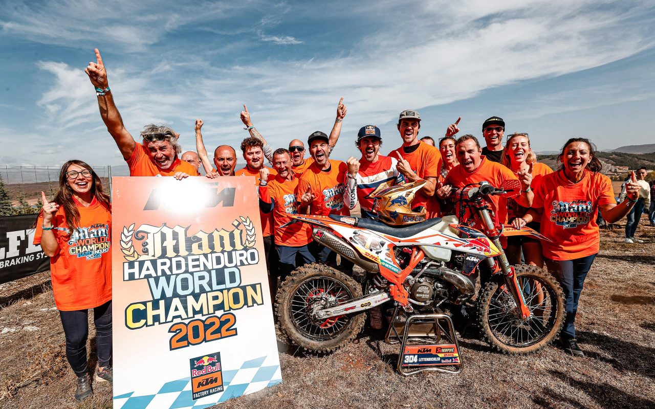 KTM rider takes 2022 World Hard Enduro title