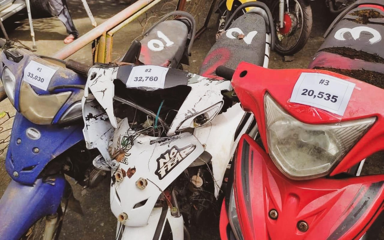 Look: LTO auctions 'junk' motorcycles at brand new price