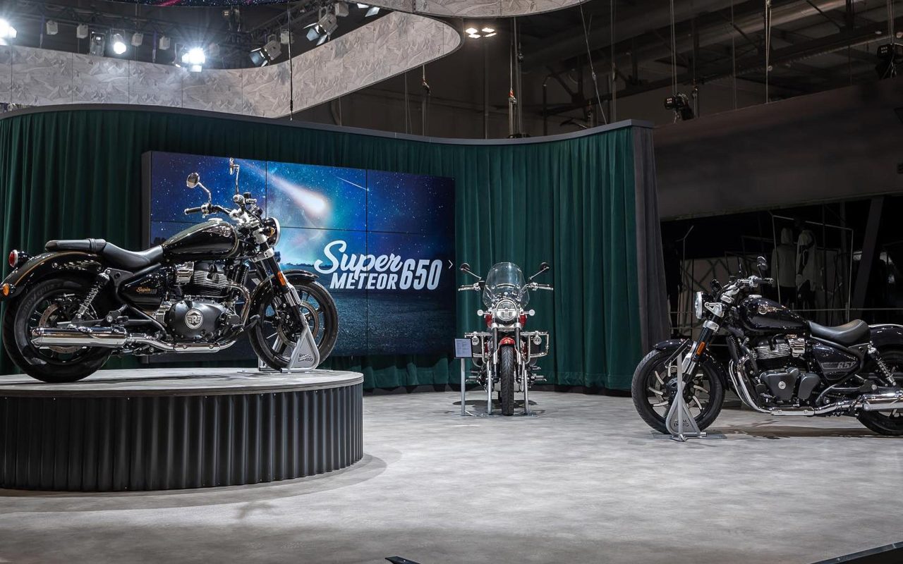 Royal Enfield takes off cover of new 650cc cruiser at EICMA