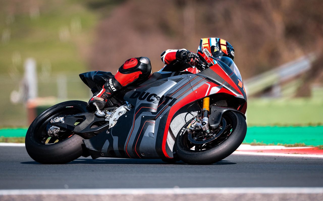 Ducati MotoE race bikes officially presented