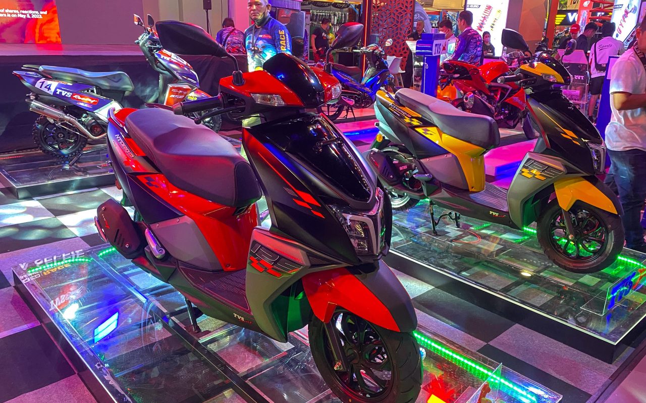TVS launches the NTORQ 125 Race Edition at the Makina Moto Show