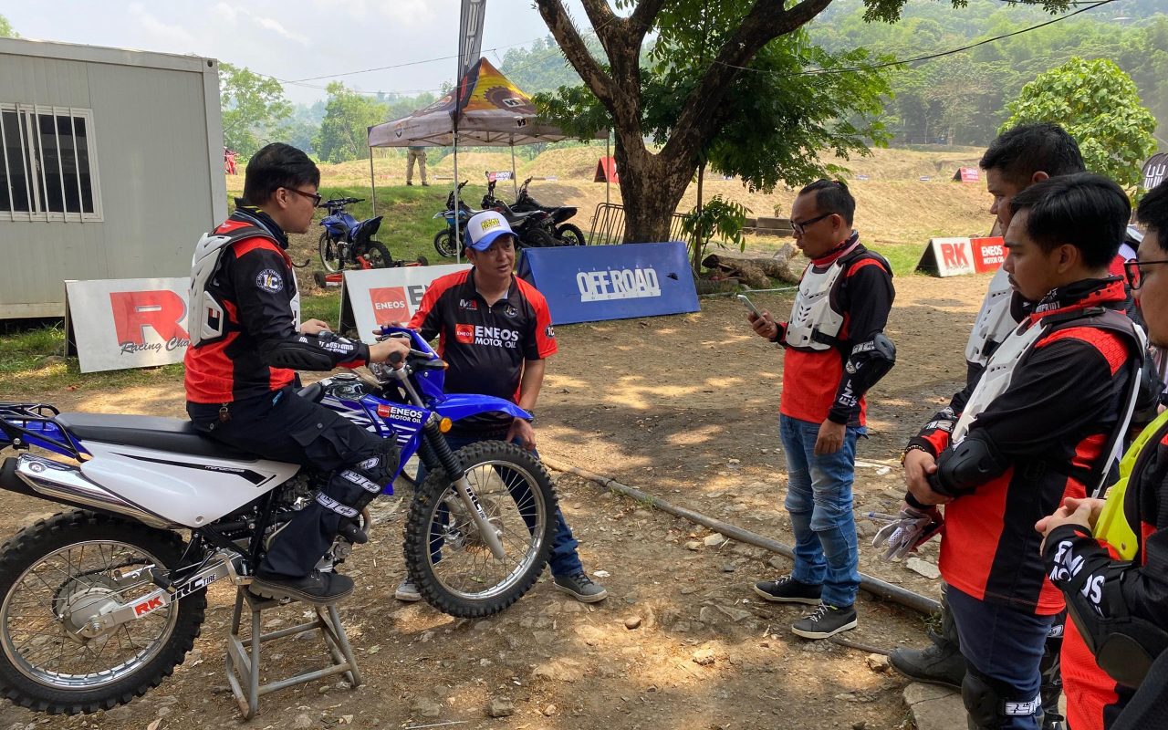 ENEOS promoting safety riding through off-road training