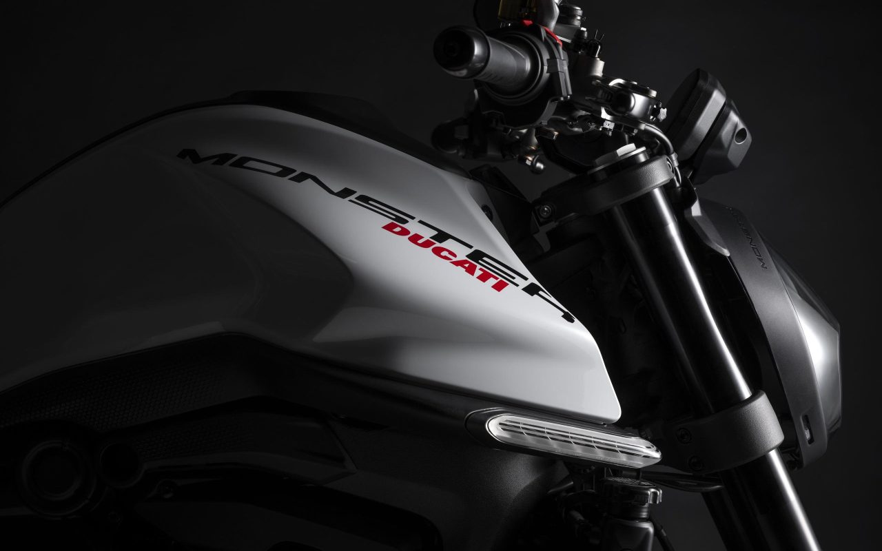 Ducati Monster now in Iceberg White