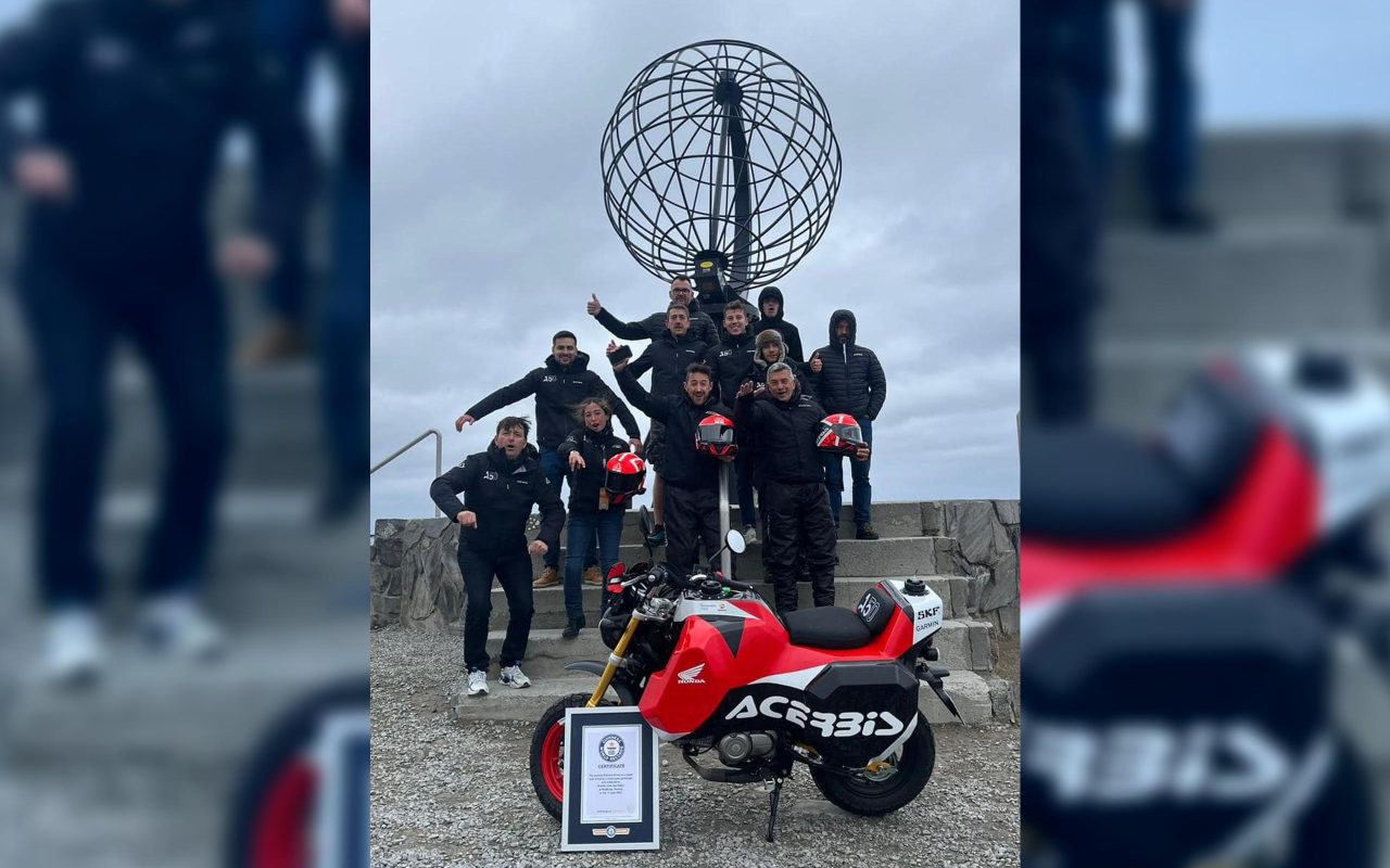 Acerbis sets world record 4,183 km travel in one full tank