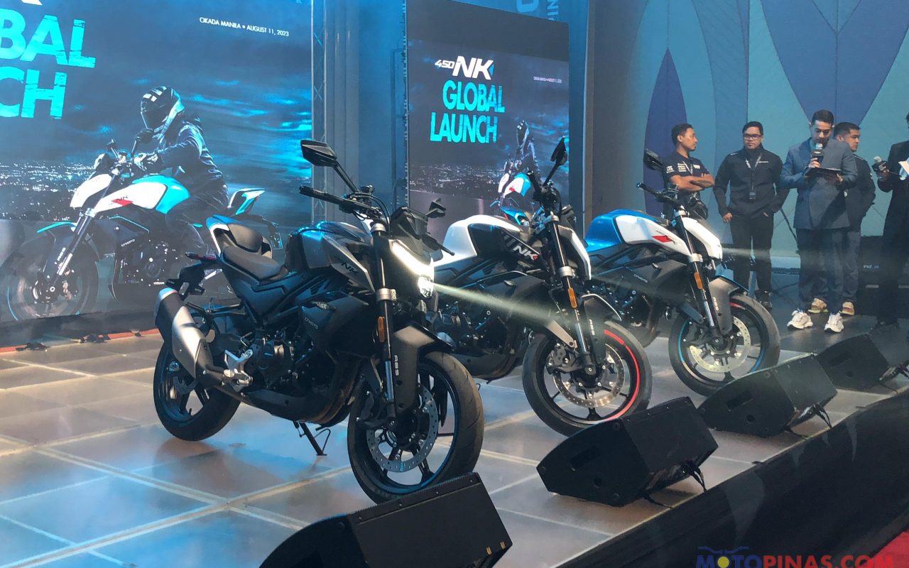 CFMOTO 450NK now in the PH, SRP PHP 262,800