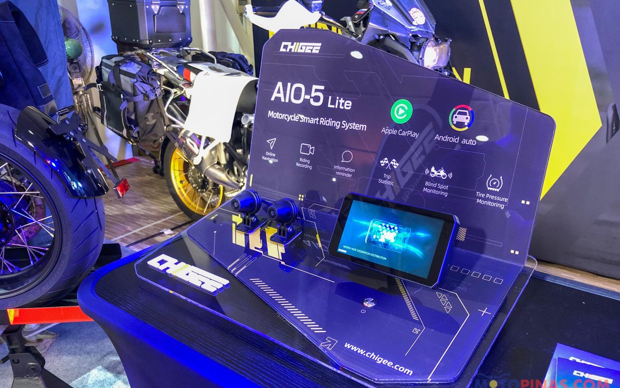 This Chigee system will turn your motorcycle into a smart motorcycle
