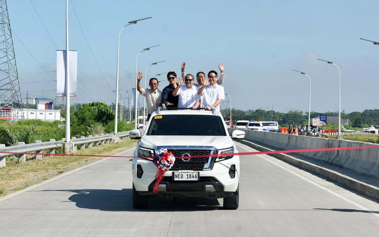 DPWH opens newly-widened section of Bulacan Bypass Road