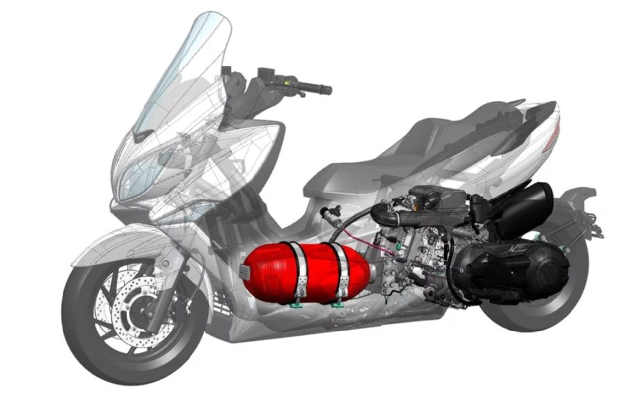 Hydrogen-powered Suzuki scooters soon