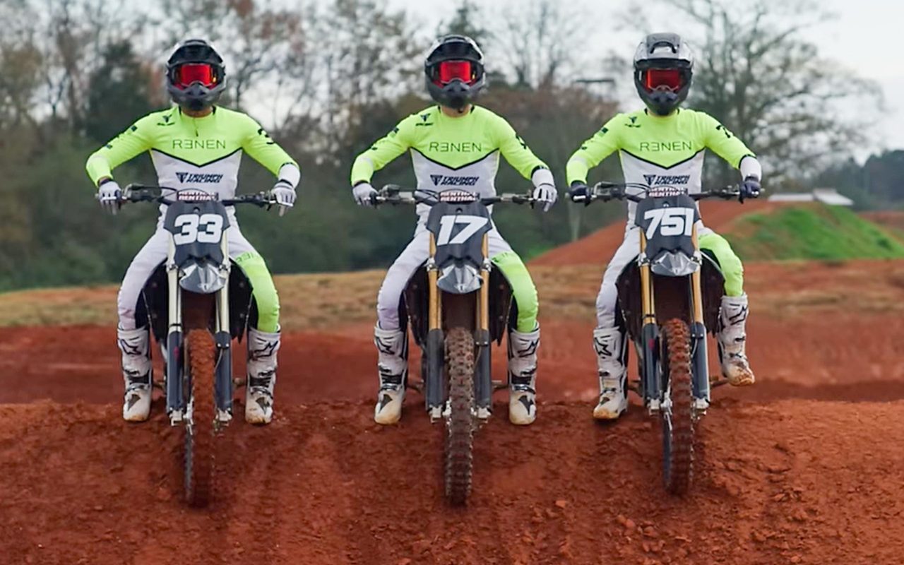 Watch: Triumph unveils 2024 AMA MX and SX teams