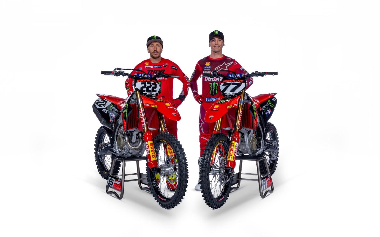 Ducati presents MX team and Desmo450 MX bike