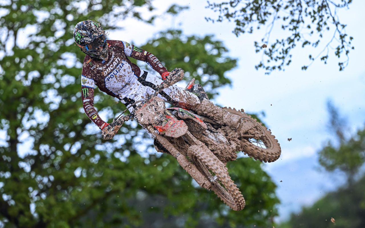 Ducati Desmo450 MX podiums in latest Italian race