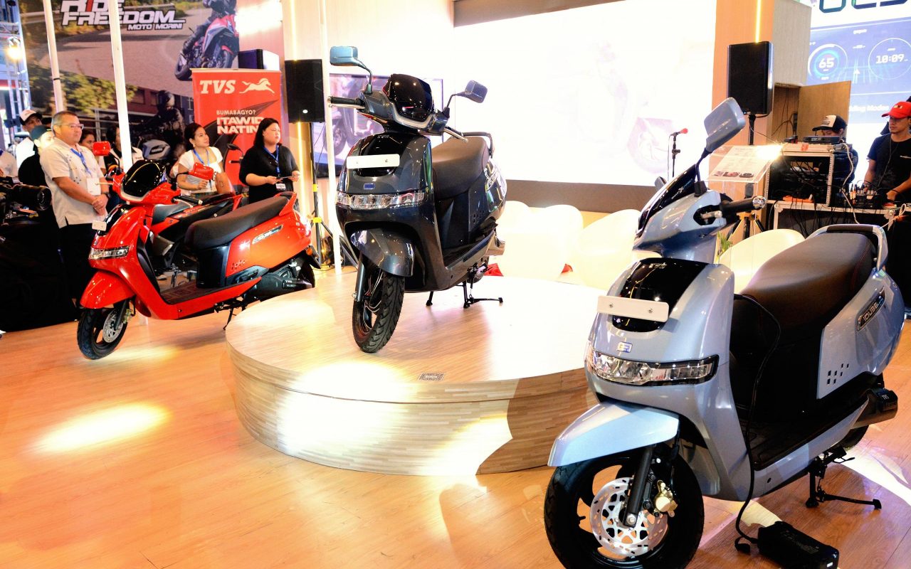 TVS unwraps the iQube e-scooter, SRP: PHP 180K